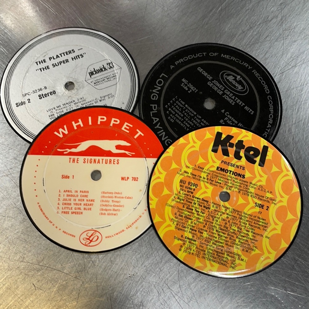 Record Coasters